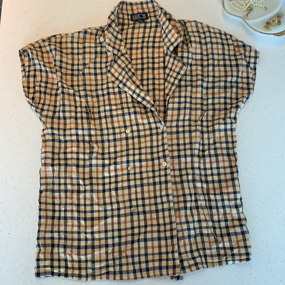 Plaid Button Up - Picture 2 of 4